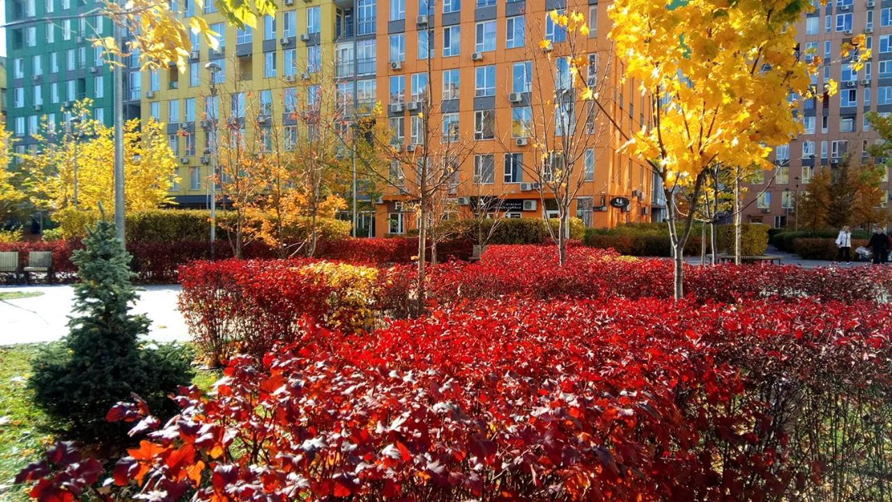 Georgeous Bright Studio In A Bright Residential Complex Comfort Town Кт-08 Kiew Exterior foto